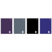 Kołozeszyt (kołobrulion) Interdruk ONE COLOR 80# A6 80k. 70g krata