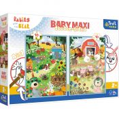 Puzzle Trefl Baby MAXI 2x10 Bobaski i Miś (43000)