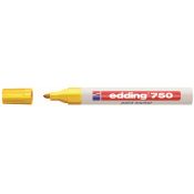 Marker specjalistyczny Edding 750 żółty 2,0-4,0mm okrągła końcówka