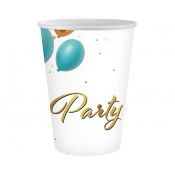 Kubek jednorazowy Godan Party papier 250ml (PG-KPAR)