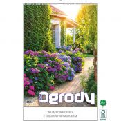 Kalendarz ścienny OGRODY WIELOPLANSZOWY 330mm x 500mm Jotan (WP133)