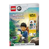 Książeczka edukacyjna Ameet LEGO® Jurassic World™. Raptory uciekają (LNC 6207)