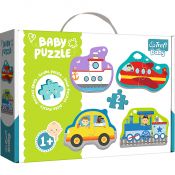 Puzzle Trefl puzzle baby classic pojazdy 2 el. (36075)