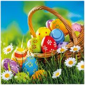 Serwetki Paw WN Easter Picnic mix nadruk bibuła [mm:] 330x330 (TL125100)