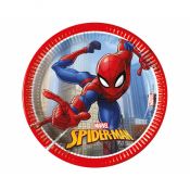 Talerz jednorazowy Godan Spiderman papier śr. 200mm 8 szt (94054)