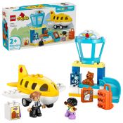 Klocki konstrukcyjne Duplo Pierwszy raz na lotnisku Lego (10443)