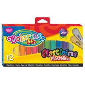 Plastelina Colorino Kids 12 kol. mix (42673)