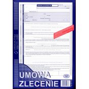 Druk samokopiujący Michalczyk i Prokop Umowa zlecenie z rachunkiem A4 A4 40k. (511-1U)