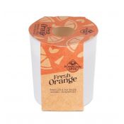 Świeczka ozdobna Pavoncella Powąchaj mnie Fresh orange biała 130ml (5906492907092)