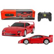 Samochód Lean Sportowe RC 1:24 Zdalnie Sterowane Ferrari F40 Czerwone (20608)