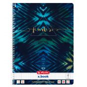 Kołozeszyt (kołobrulion) Herlitz New Batik Fearless 50044153 A4 80k. krata (400173294)