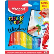 Flamaster Maped DO SZYB COLOR 6 kol. (844820)