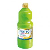 Farba tempera Giotto School Paint kolor: zielony jasny 1000ml 1 kolor. (535511)