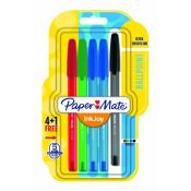 Długopis Paper Mate INKJOY 1956735 mix 0,3mm (mix 5 szt)