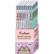 Ołówek St.Majewski PUSHEEN HB 5903235675157 HB (z gumką)