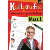 Książeczka edukacyjna Aksjomat Kaligrafia. Ćwiczenia w pisaniu liter klasa 1