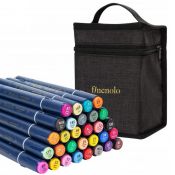 Marker specjalistyczny Deli FINENOLO dwustronne 6941798433998 mix mixmm mix końcówka (EC184-40)