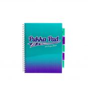 Kołozeszyt (kołobrulion) Pukka FLEX PAD A4 200k. 80g kratka (8409-FUS)