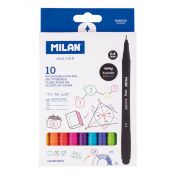 Cienkopis Milan Sway Fineliner mix 0,4mm 10kol. (6120410)