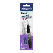 Pióro wieczne Pelikan Twist biało-czarne (300010108)