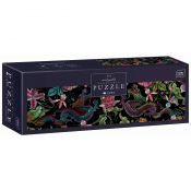 Puzzle SECRET GARDEN 4 1000 EL panoramiczne Interdruk (5902277370112)