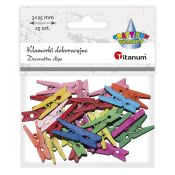 Ozdoba drewniana Titanum Craft-Fun Series klamerki (C039)