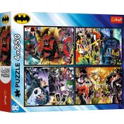 Puzzle Trefl Batman 4x250 el. (13310)