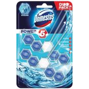 Kostka do wc Domestos Power 5 Ocean 2x55g