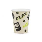 Kubek jednorazowy Partydeco Gamer papier 220ml (KPP76-EU1)