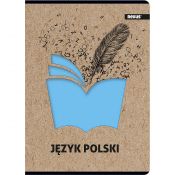 Zeszyt Beniamin Kraft Liner j.polski A5 5k. 70g linia [mm:] 147x209 (7518)