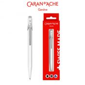 Długopis Caran D Ache 849 biały gift box (CD849-611)