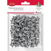Ozdoba styropianowa Craft-Fun Series gwiazdki Titanum (23YX0326-3(SILVER))