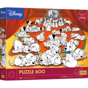 Puzzle 101 Dalmatyńczyków 40-lecie Trefl 600 el. Trefl (37604)