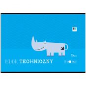 Blok techniczny Interdruk B&B KIDS A4 białe 240g 10k (BLTBB)