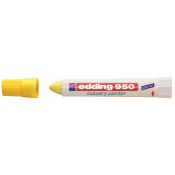 Marker specjalistyczny Edding 950 żółty 10mm okrągła końcówka