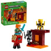 Klocki konstrukcyjne Lego Minecraft Bitwa na moście Netheru (21266)