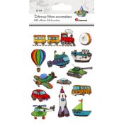 Naklejka (nalepka) Craft-Fun Series foliowe 3D pojazdy Titanum (MXM-009)