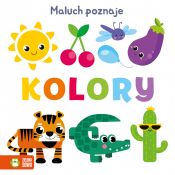 Książeczka edukacyjna Zielona Sowa Kolory Maluch poznaje.