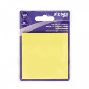 Notes samoprzylepny Strigo strzałki 4kol 75x75 żółty 50k [mm:] 76x76 (SSN029)
