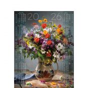 Kalendarz ścienny (401000) k:2915-377 BUKIETY plakatowe 670mm x 988mm Telegraph (16)