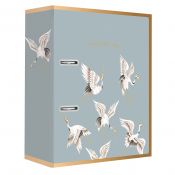 segregator A4 75 2R Dź SATIN GOLD BIRDS