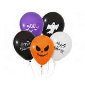 Balon gumowy Happy Halloween mix 12cal Godan (GZ-HAL5)