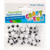 Oczka Craft with Fun 100 szt (290497)