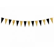 Girlanda Partydeco flagietki, mix, 2,15 m (FLG12)