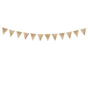 Girlanda Partydeco Flagietki, kraft, 2,1 m (FLG17)