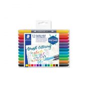 Flamaster Staedtler dwustronne 12 kol. (S 3004 TB12)