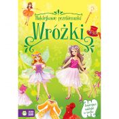 Książeczka edukacyjna Zielona Sowa wróżki naklejkowe przebieranki