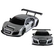 Samochód Lean R/C 1:24 Zdalnie Sterowane Sportowe AUDI R8 LMS Srebrne (20616)