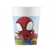 Kubek jednorazowy Godan Spidey & His Amazing Friends papier 200ml (94877)