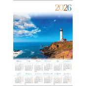 Kalendarz ścienny (401000) k:2915-377 BALONY plakatowy 607mm x 880mm Lucrum (PL06)